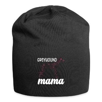 Greyhound Racing Greyhound Mama Greyhound Racer - Jersey Beanie - black - Front