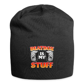 HipHop Beatbox est mon truc de chanteur - Bonnet en jersey - noir - Devant