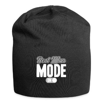 Best Man Fashion On - Jersey Beanie - black - Front