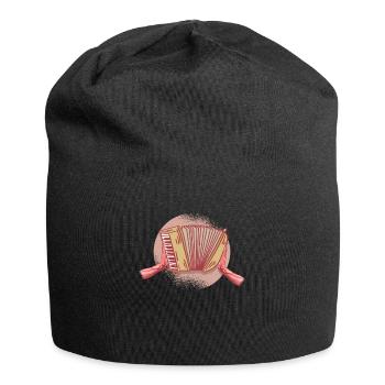 Michelangelo Akkordeon Akkordeonspieler Musiker - Jersey-Beanie - Schwarz - Vorne