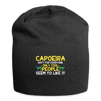Capoeira Cadeau Brésil Arts Martiaux Capoeira - Bonnet en jersey - noir - Devant