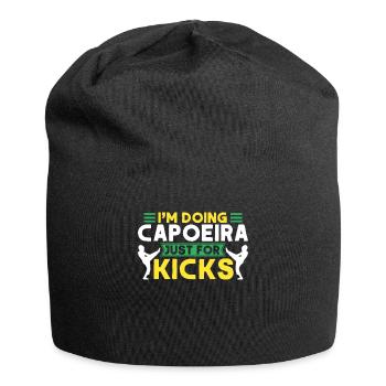 Capoeira Cadeau Brésil Arts Martiaux Capoeira - Bonnet en jersey - noir - Devant