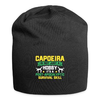 Capoeira Cadeau Brésil Arts Martiaux Capoeira - Bonnet en jersey - noir - Devant
