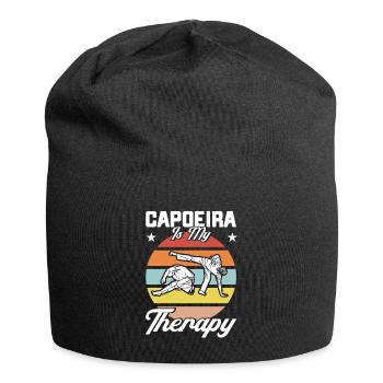 Capoeira Cadeau Brésil Arts Martiaux Capoeira - Bonnet en jersey - noir - Devant