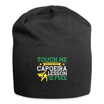 Capoeira Cadeau Brésil Arts Martiaux Capoeira - Bonnet en jersey - noir - Devant