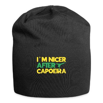 Capoeira Cadeau Brésil Arts Martiaux Capoeira - Bonnet en jersey - noir - Devant
