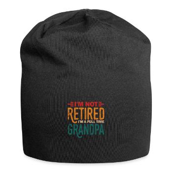 Retirement - Jersey Beanie - black - Front