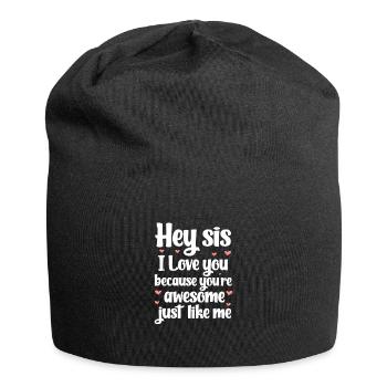 Sister - Jersey Beanie - black - Front
