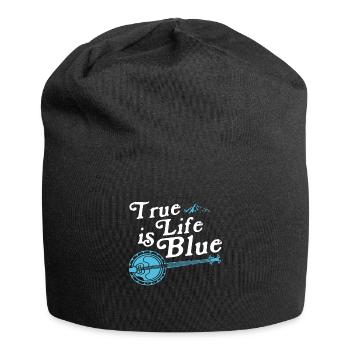 Banjo Shirts For Men Bluegrass Appalachia Folk - Jersey Beanie - black - Front