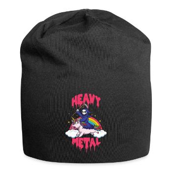 Grim Unicorn Rainbow Metal Musique Heavy Rock - Bonnet en jersey - noir - Devant