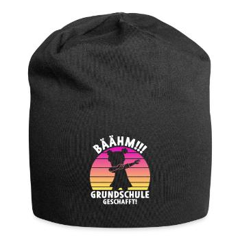 Bäähm Grundschule geschafft Dabbing Mädchen - Jersey-Beanie - Schwarz - Vorne
