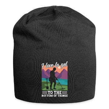 Metaldetektor Schatzsucher Schatzsuche - Jersey-Beanie - Schwarz - Vorne