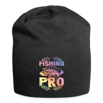 Fishing Pro - Jersey-Beanie - Schwarz - Vorne