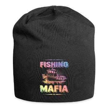 Fishing Mafia - Jersey-Beanie - Schwarz - Vorne