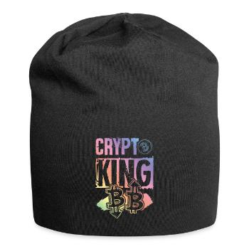 Crypto King - Jersey Beanie - black - Front