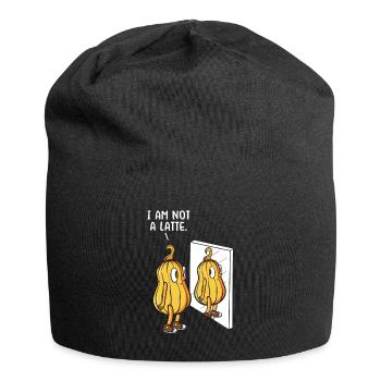Pumpkin Latte Lover Café Pumpkin Spice Latte - Bonnet en jersey - noir - Devant