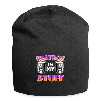 HipHop Beatbox c’est mon truc Chanter - Bonnet en jersey - noir - Devant