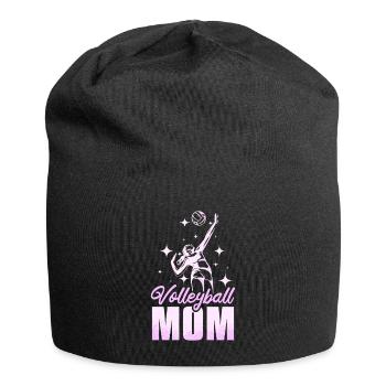 Mothers day Mommy Volleyball Mom - Jersey-Beanie - Schwarz - Vorne