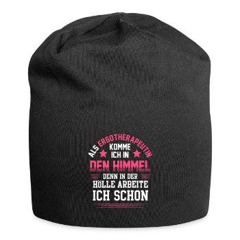 Ergotherapeutin kommen in Himmel Ergotherapie - Jersey-Beanie - Schwarz - Vorne