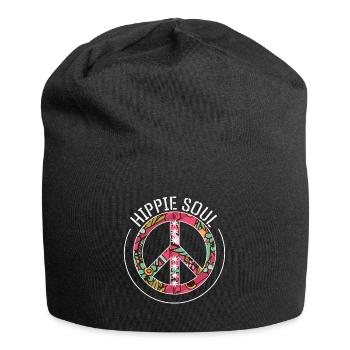 hippie seele - Jersey-Beanie - Schwarz - Vorne