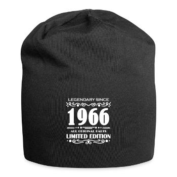 1966 - Jahrgang 1966 - Jersey-Beanie - Schwarz - Vorne