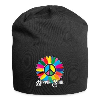 hippie seele - Jersey-Beanie - Schwarz - Vorne