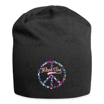 hippie seele - Jersey-Beanie - Schwarz - Vorne