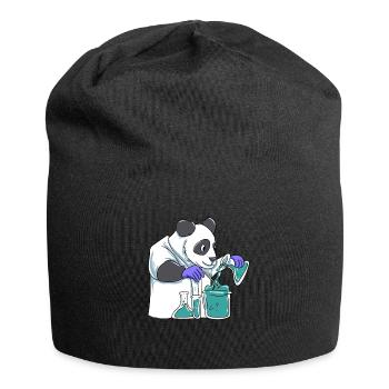 Panda Scientists - Jersey Beanie - black - Front