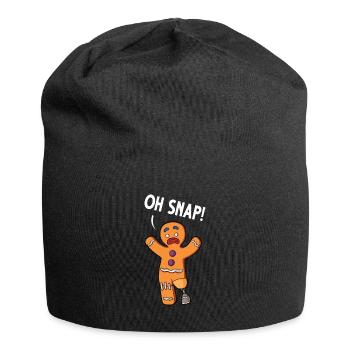 Leg surgery wheelchair lost leg - Jersey Beanie - black - Front