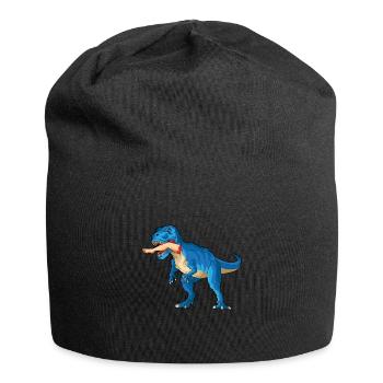 Leg surgery wheelchair lost leg - Jersey Beanie - black - Front