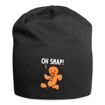 Leg surgery wheelchair lost leg - Jersey Beanie - black - Front