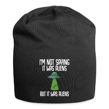 Leg surgery wheelchair lost leg - Jersey Beanie - black - Front