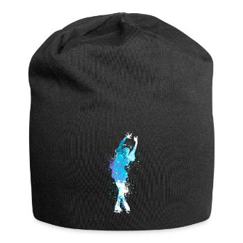 Splash Wintersport Dance Figure Ice skating girl - Jersey-Beanie - Schwarz - Vorne