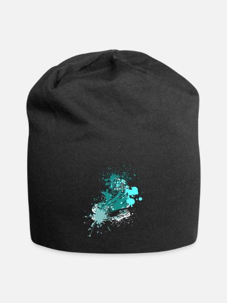 Splash Ice skating shoe - Jersey-Beanie - Schwarz