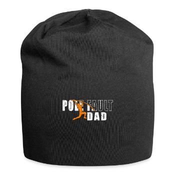Pole Vault Pole Jumper Dad - Jersey Beanie - black - Front
