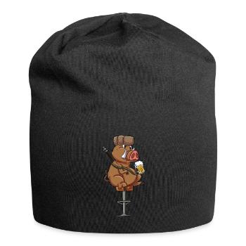 Wild Boar Hunter - Jersey Beanie - black - Front