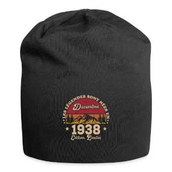 Les Légendes Sont Nées En Décembre 1938 - Bonnet en jersey - noir - Devant