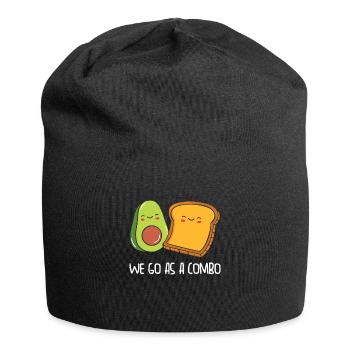 Siblings Avocado Toast Combo Big Sister Brother - Jersey Beanie - black - Front