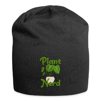 Plant Nerd Houseplant Plant Lover Monstera - Jersey Beanie - black - Front