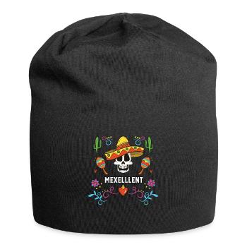 Mexellent Mexican Life Mexico Pride Country - Jersey Beanie - black - Front