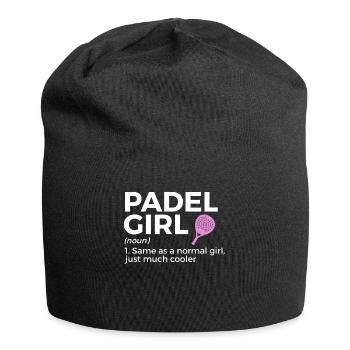 Padel Tennis - Jersey-Beanie - Schwarz - Vorne