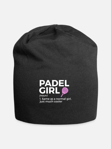 Padel Tennis - Jersey-Beanie - Schwarz
