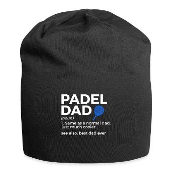 Padel Tennis - Jersey-Beanie - Schwarz - Vorne