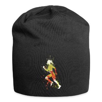 Splash Running Jogging Girl - Bonnet en jersey - noir - Devant