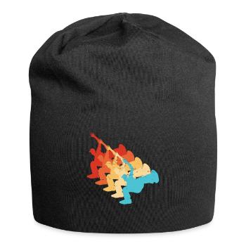 Bboy Breakdance Herren Hiphop Break Dance - Jersey-Beanie - Schwarz - Vorne