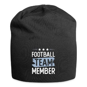 Équipe de football - Bonnet en jersey - noir - Devant
