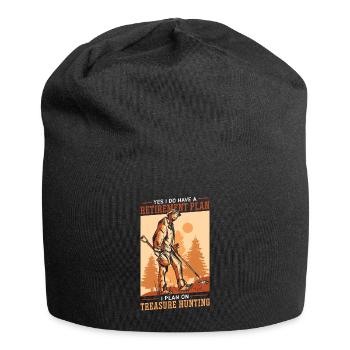 Metaldetektor Schatzsucher Schatzsuche - Jersey-Beanie - Schwarz - Vorne