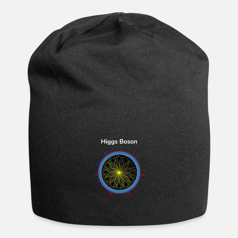 Higgs boson - Bonnet en jersey - noir