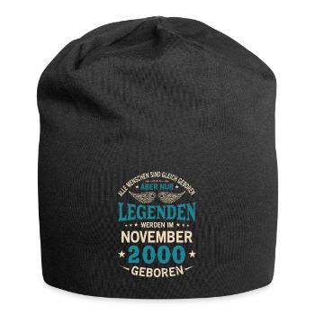 Toutes les personnes naissent égales novembre 2000 - Bonnet en jersey - noir - Devant