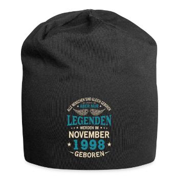 All people are born equal November 1998 - Jersey Beanie - black - Front